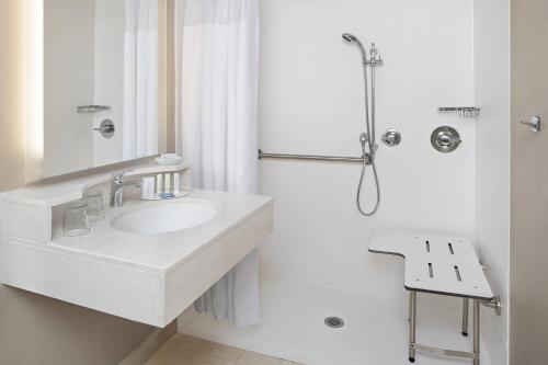 SpringHill Suites Austin Round Rockにあるバスルーム