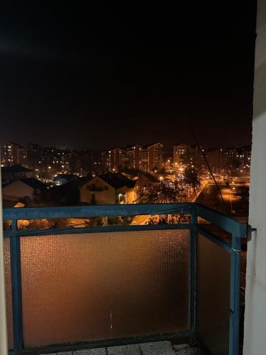 Udsigt til Borča eller udsigt til byen taget fra lejligheden