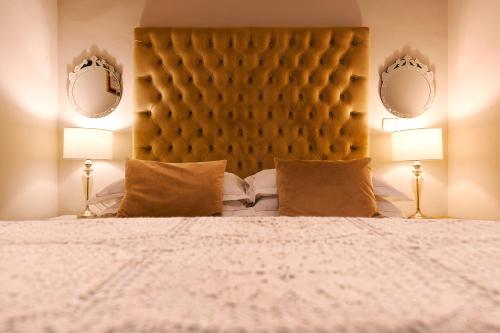 B&B Palazzo Ceramiにあるベッド