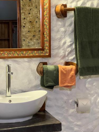 Un baño de Hotel Entre Dos Aguas