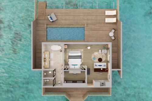 Fotografie z fotogalerie ubytování The St. Regis Maldives Vommuli Resort v destinaci Dhaalu Atoll