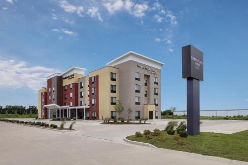 a rendering of a hotel in a parking lot at TownePlace Suites by Marriott Danville in Danville