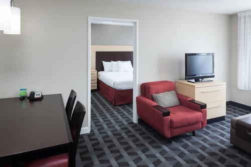 TV o dispositivi per l'intrattenimento presso TownePlace Suites Columbia Southeast / Fort Jackson