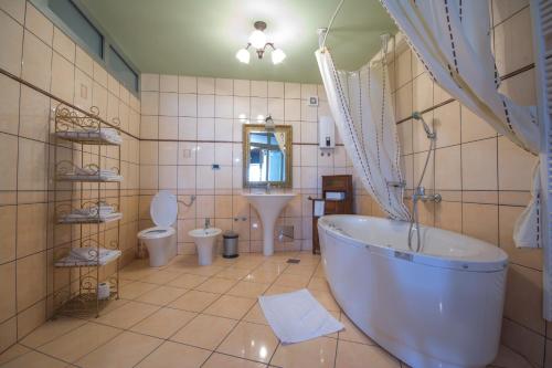 Et badeværelse på Hotel Michele