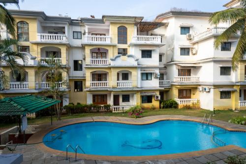 The swimming pool at or close to 2BHK Apartment with Pool access