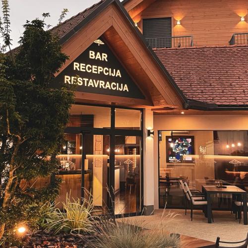 Restaurace v ubytování Hiša Aleš