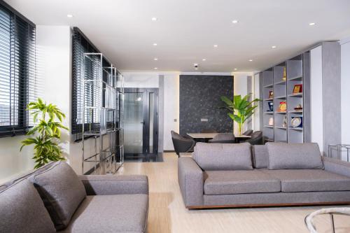 Posezení v ubytování Alion Hotel