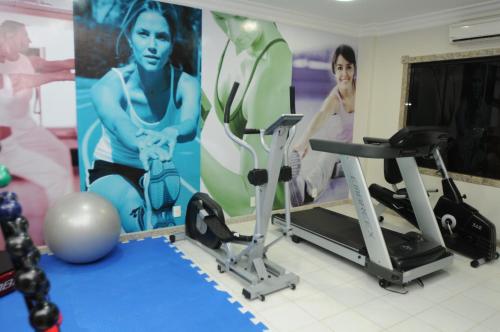 
The fitness center and/or fitness facilities at Mavil Plaza Hotel
