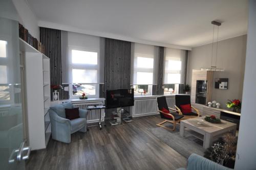 Μια τηλεόραση ή/και κέντρο ψυχαγωγίας στο Feriendomizil Auszeit