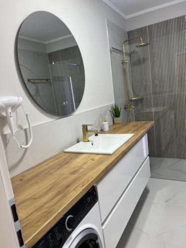 Koupelna v ubytování Komarom Luxe Apartment