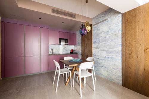Una cocina o zona de cocina en Calle Suite Lazise