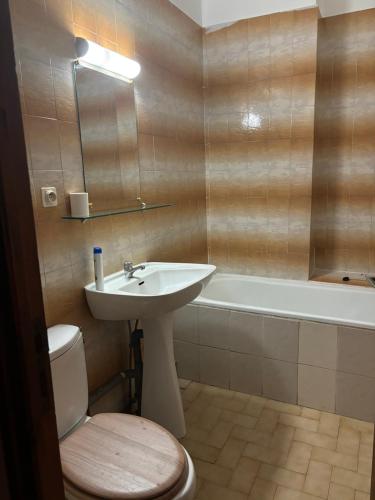 Koupelna v ubytování Appartement Rusp
