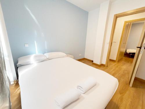 Postel nebo postele na pokoji v ubytování Habitaciones cómodas en piso amplio
