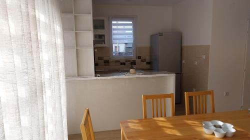 Kuchyň nebo kuchyňský kout v ubytování Apartman Mina