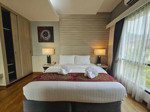 Letto o letti in una camera di Du Talay Hotel Koh Chang