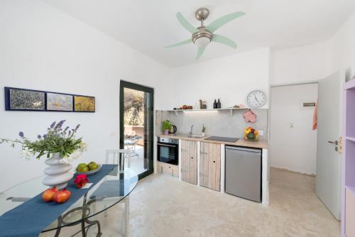 Η κουζίνα ή μικρή κουζίνα στο theCRETAN Apartments