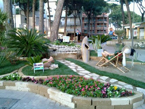 Jardín al aire libre en Attico Sul Mare