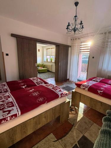 Postel nebo postele na pokoji v ubytování Apartment Marta