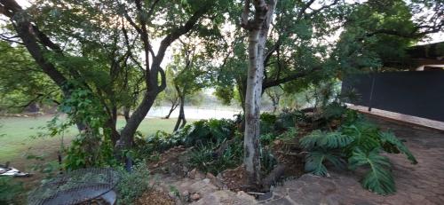Un jardín fuera de Katima Mountain View Lodge