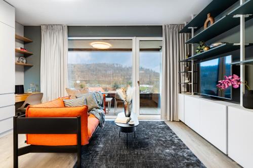 Prague Days - Studio with Terrace and Garage in Modern Building