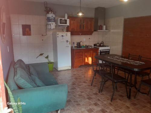 Kuchyň nebo kuchyňský kout v ubytování Mifauna