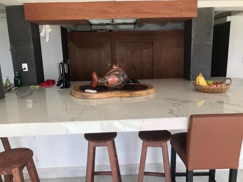 Kuchyň nebo kuchyňský kout v ubytování Casa Picón Cancún