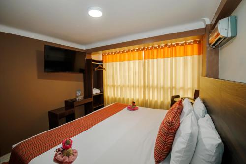 Cama o camas de una habitación en Principe III