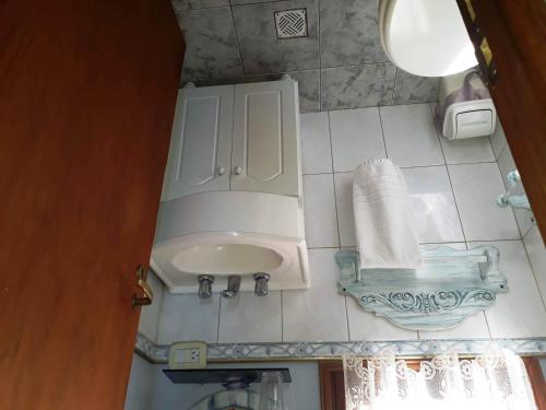 Ένα μπάνιο στο Complejo de Cabañas Sierras Verdes