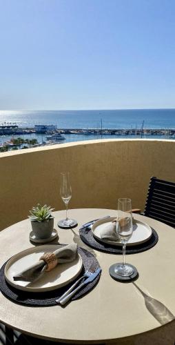 Modern apartment with a terrace