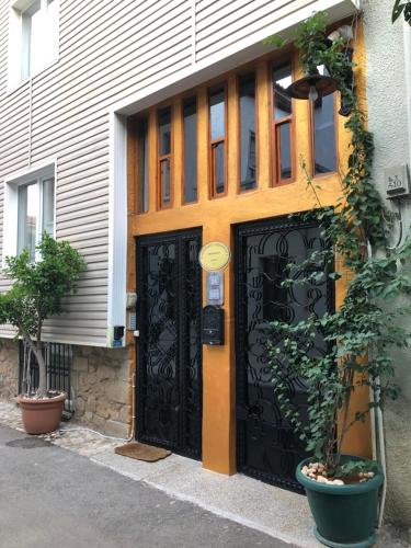 Facaden eller indgangen til Antalya Kaleiçi Benzersiz müthiş geniş daire