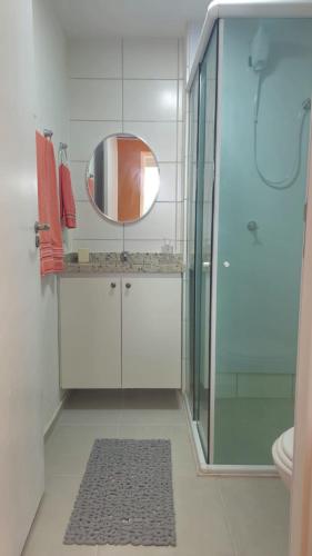 Ένα μπάνιο στο Appartement tout confort au bord de mer
