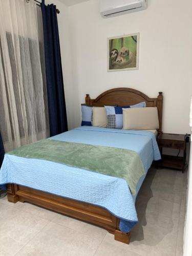 Katil atau katil-katil dalam bilik di Verde Armonía Lodge