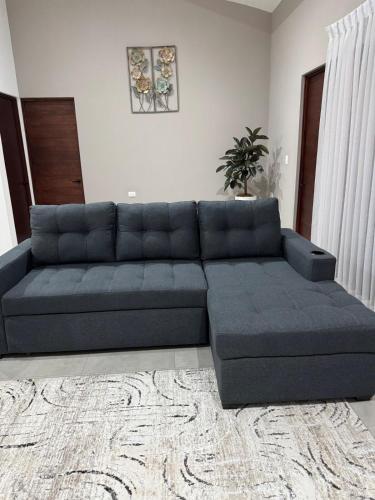 Ruang duduk di Verde Armonía Lodge