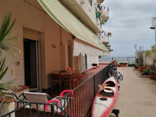 Balkón nebo terasa v ubytování Casa alla Spiaggia - Taormina