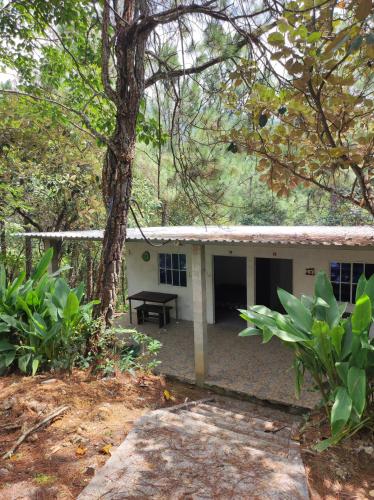 Zahrada ubytování Casa Campo Loma Larga