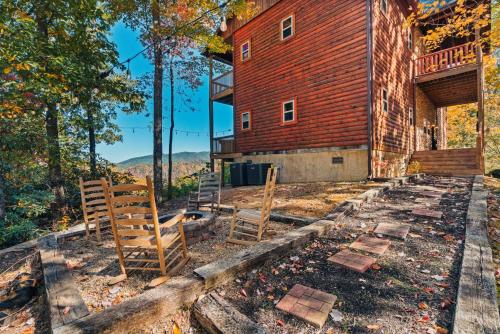 Mountain-View Cabin Hot Tub, Game Room, 4 Suites photo 40