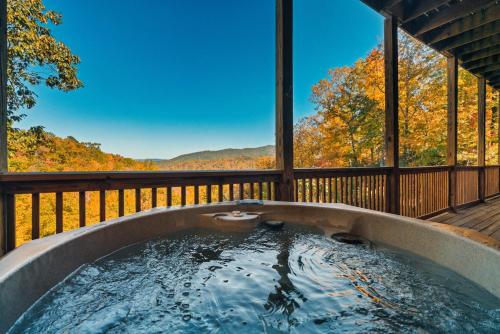 Mountain-View Cabin Hot Tub, Game Room, 4 Suites photo 12