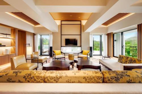 Televisyen dan/atau pusat hiburan di The Westin Tashee Resort, Taoyuan