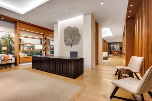 Ruang duduk di The Westin Tashee Resort, Taoyuan