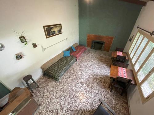 Posezení v ubytování Madreselva Hostel