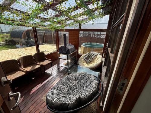 Posezení v ubytování Golden Circle House Ölfusá