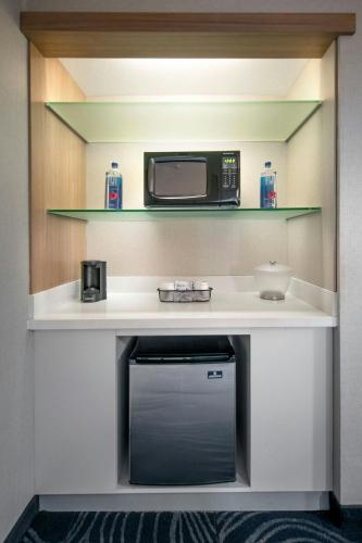 SpringHill Suites by Marriott Paso Robles Atascaderoにあるキッチンまたは簡易キッチン