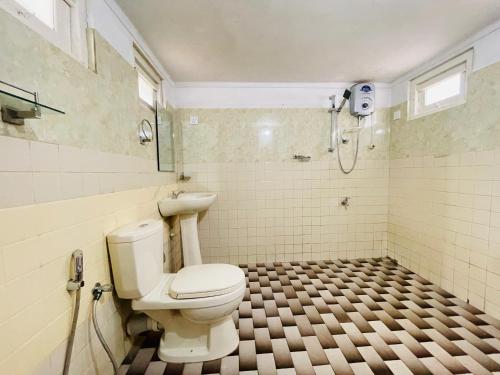 Koupelna v ubytování Sip Havens