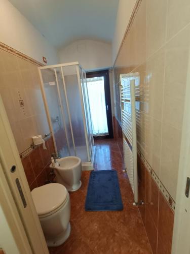 Koupelna v ubytování domus rosada
