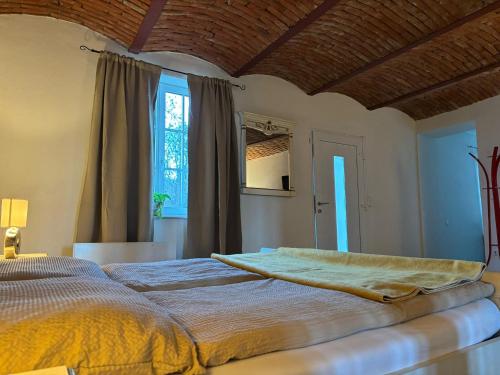 Postel nebo postele na pokoji v ubytování Auern Apartement