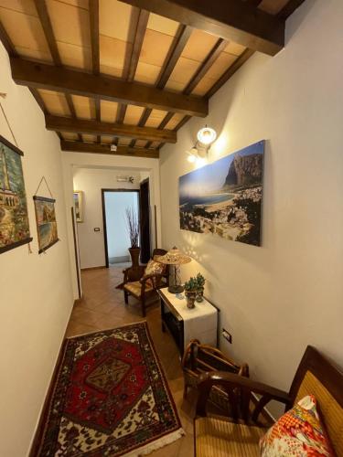 Χώρος καθιστικού στο Ai Dammusi Rooms