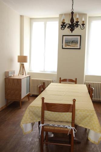 Χώρος καθιστικού στο Gîte 3 chambres
