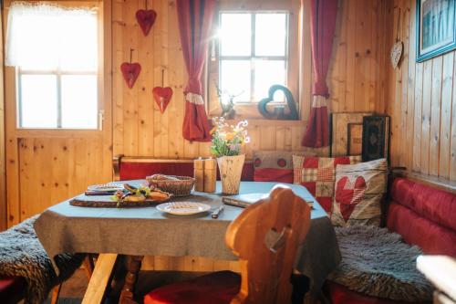 Zona de estar de Unterkircher Chalet