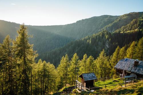 Paisaje cerca de este chalet de montaña