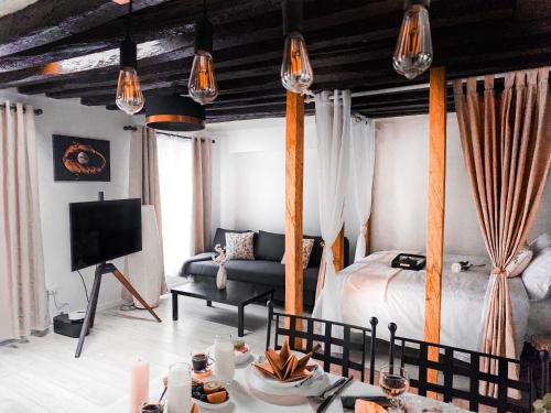 Rustic Charm&Dreamhome 40m2 in the heart of Paris, near Pompidou and Notre-Dame, Subway 4,8,9 Honeymoon favourite